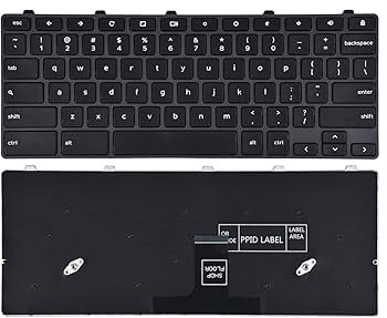 Amazon.com: Replacement Keyboard for Dell Chromebook 11 3100
